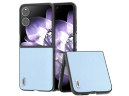 Capa De Celular Abeel Em Couro Com Borda Preta E Ondas