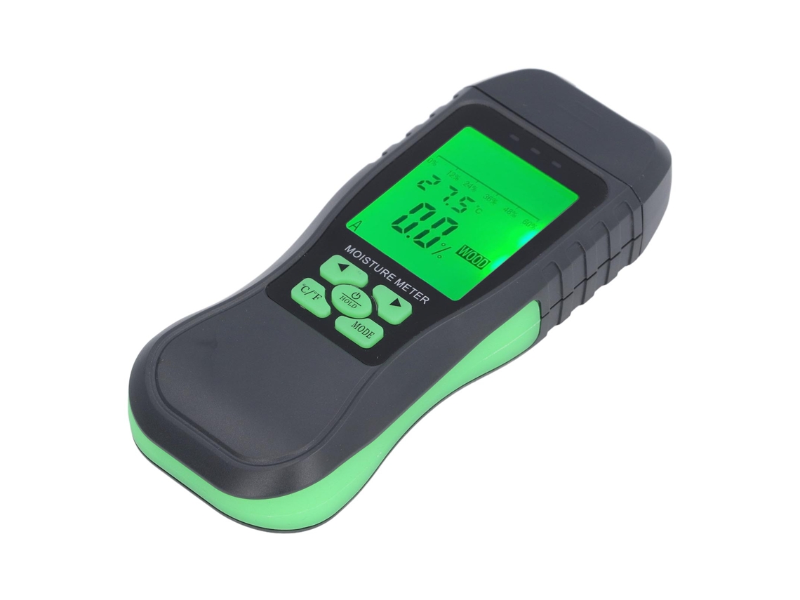Laxiscreed Medidor De Humidade Para Madeira Com Visor Digital E Tipo De Temperatura