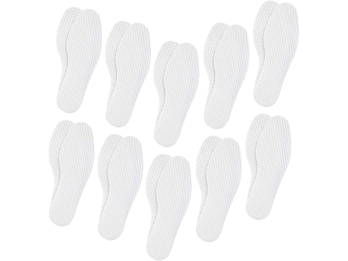 Palmilhas Respiráveis Ipetboom Para Calçados Esportivos, 10 Pares, Descartáveis, Finas, Absorventes De Suor, Para Uso