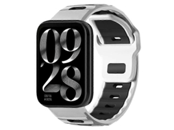 Pulseira De Silicone Bicolor Com Encaixe Plano Xdfind