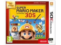 Jogo Nintendo 3DS Selects: Super Mario Maker — Ação/Aventura | Idade mínima recomendada: 3