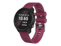 Pulseira De Silicone Para Smartwatch Garmin Forerunner 245 Nostalgia88