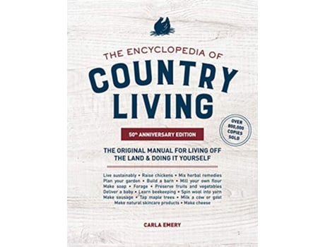 Livro Encyclopedia of Country Living, de Carla Emery (Inglês)