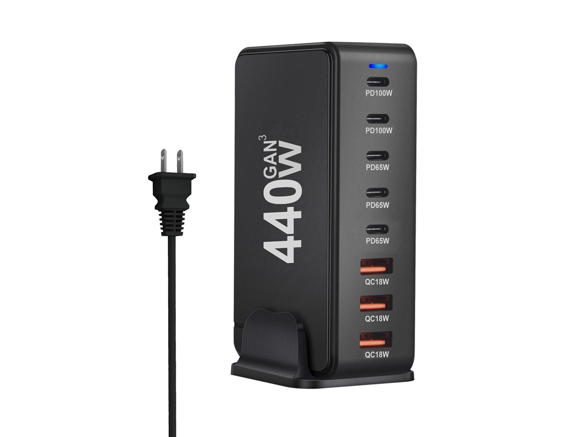 Estação de Carregamento LAXISCREED 8 portas Usb c 440w
