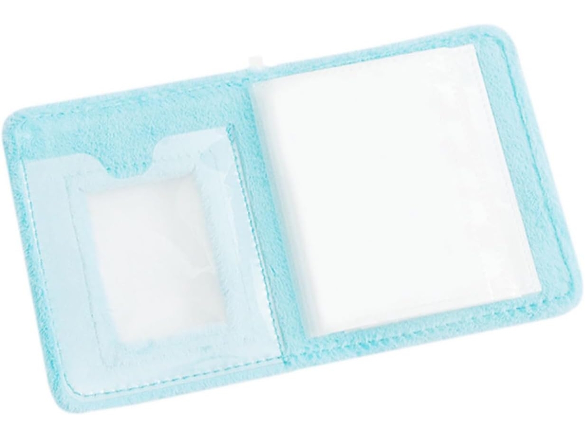 Álbum Photo En Peluche 3 Pouces Bleu Álbum Photo Créatif Poche Décoratif Et Compact Para Cartes Postais Para