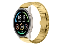 Pulseira De Relógio De Liga Metálica Com Fecho Borboleta E Pintura De Um Ponto, 22 Mm