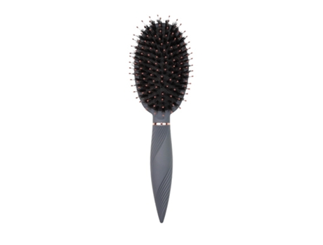 Escova De Cabelo Donegal Leedi Brush Com Mistura De Cerdas Em Formato Oval