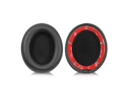 Almofadas De Ouvido Para Beats Studio Pro 4ª Geração Protetores Auriculares De Esponja Peças De Reposição 1 Par Cuich (preto)