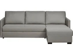 Sofá Chaise Longue DORMUS Ria Chaise Cinzento  (89 x 144 x 234 cm)