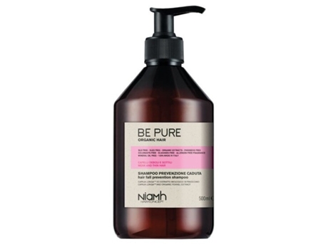 Shampoo para Prevenção de Queda de Cabelo, Cabelos Fracos e Finos 500ml Be Pure