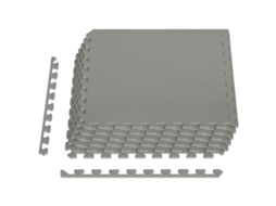 Conjunto 6 Tapete Para Piscina Vidaxl Cinzento Espuma (2,16 M²)
