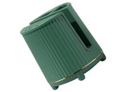 Suporte Giratório Para Utensílios De Cozinha, Para Bancada, 21,6 X 19,8 Cm, Cor Verde, 1 Unidade.