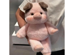 Porquinho De Pelúcia Rosa, Macio E Seguro, Almofada Fofa Kawaii,
