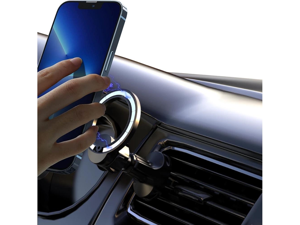 Suporte Magnético Para Celular Para Carro, Ajustável, Para Saída De Ar, Compatível Com Magsafe, Compatível Com Iphone 12 E 13.
