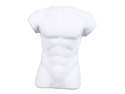 Vaso Cerâmica Decorativo Corpo Masculino Casa Escritório