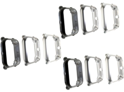 Conjunto De 9 Capas Protetoras Tpu Para Smartwatch, Compatíveis Com