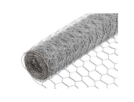 Enrejado 19x07 60 cm  triple torsion galv  rollo 50 m