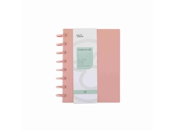 Caderno Smart Espiral A5 Pautado Pêssego Talia