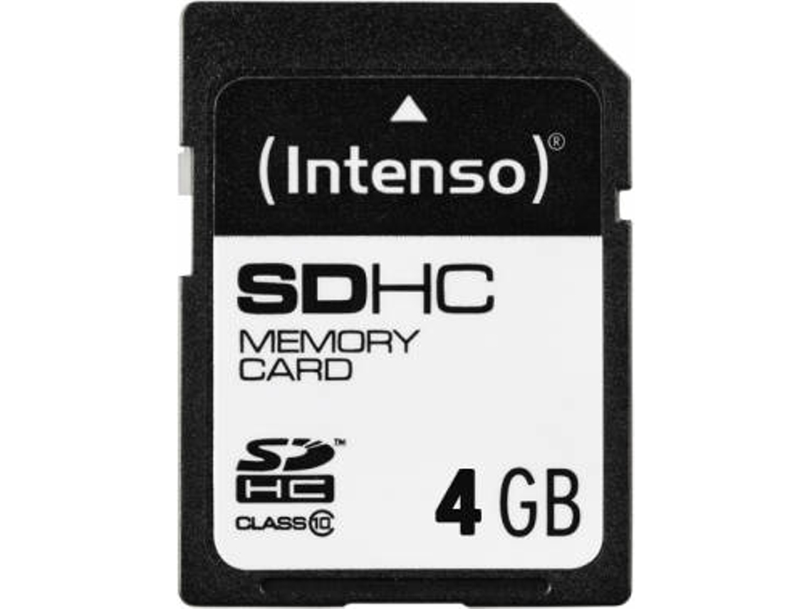 Cartão de Memória INTENSO 4GB SDHC