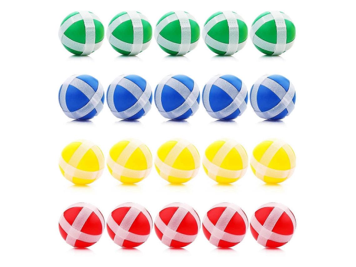 20 Bolas De Velcro, Bolas De Dardos Para Jogos Infantis, 3,4 Cm