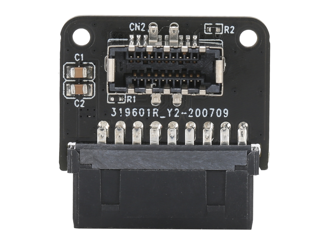 Conector Usb3.0 19p 20p Para Porta De Plugin Frontal Do Chassis De 90° Type-e Da Placa Mãe Ph73b