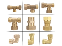 Adaptador de Mangueira Jardim Macho/fêmea 1/2" em Latão, Conectores para Água | S/MARCA