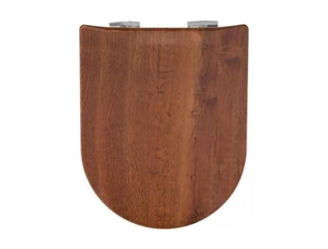 Aba Dupla Olfa Madeira Rústica Destacável Home Bain
