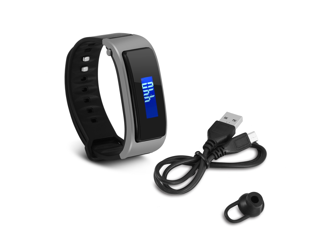 Pulseira Inteligente Fones de Ouvido Bluetooth EOOCOO (passo metro, Chamada Bluetooth)