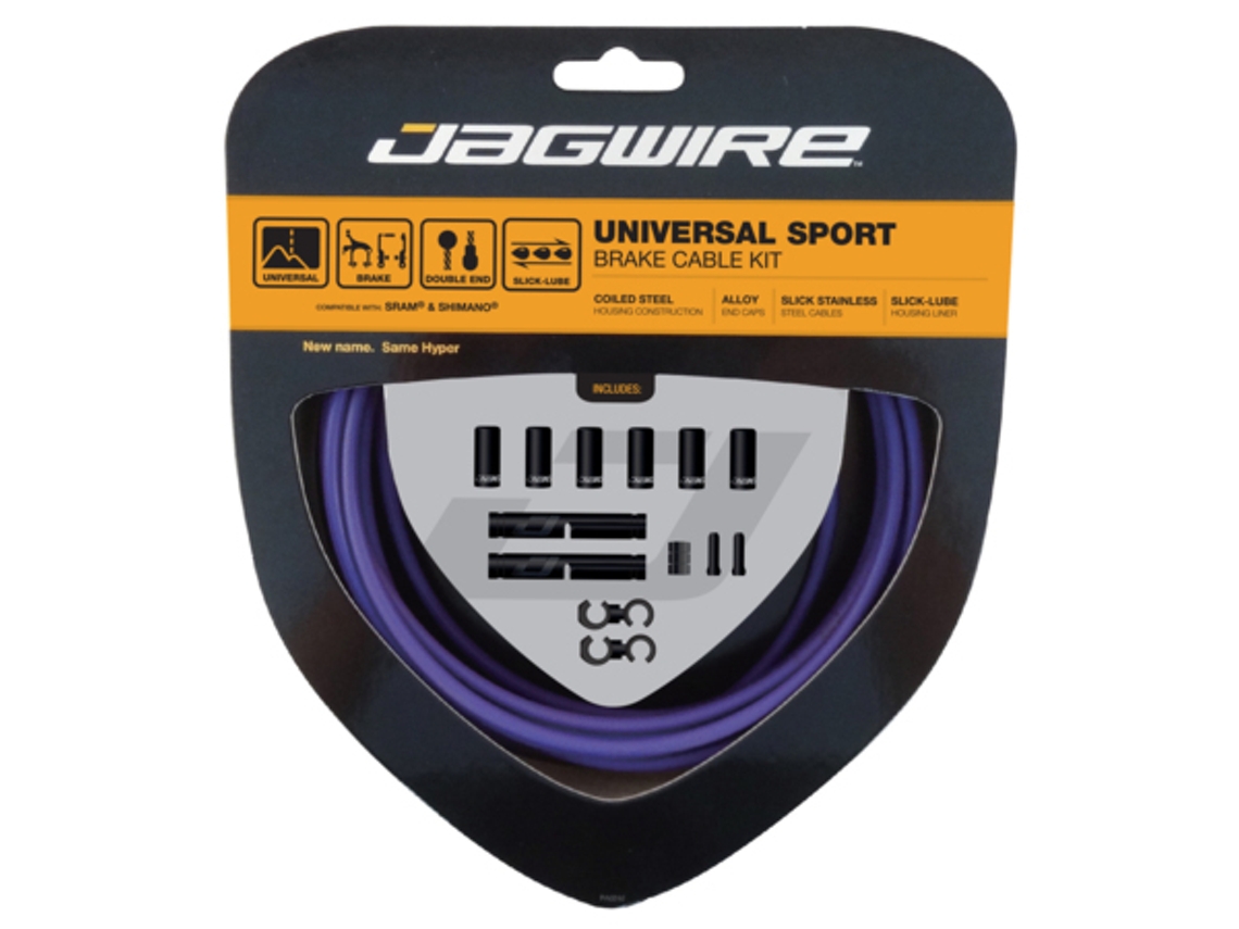 Kit de cabos de travão JAGWIRE Universal Sport -Purple TU