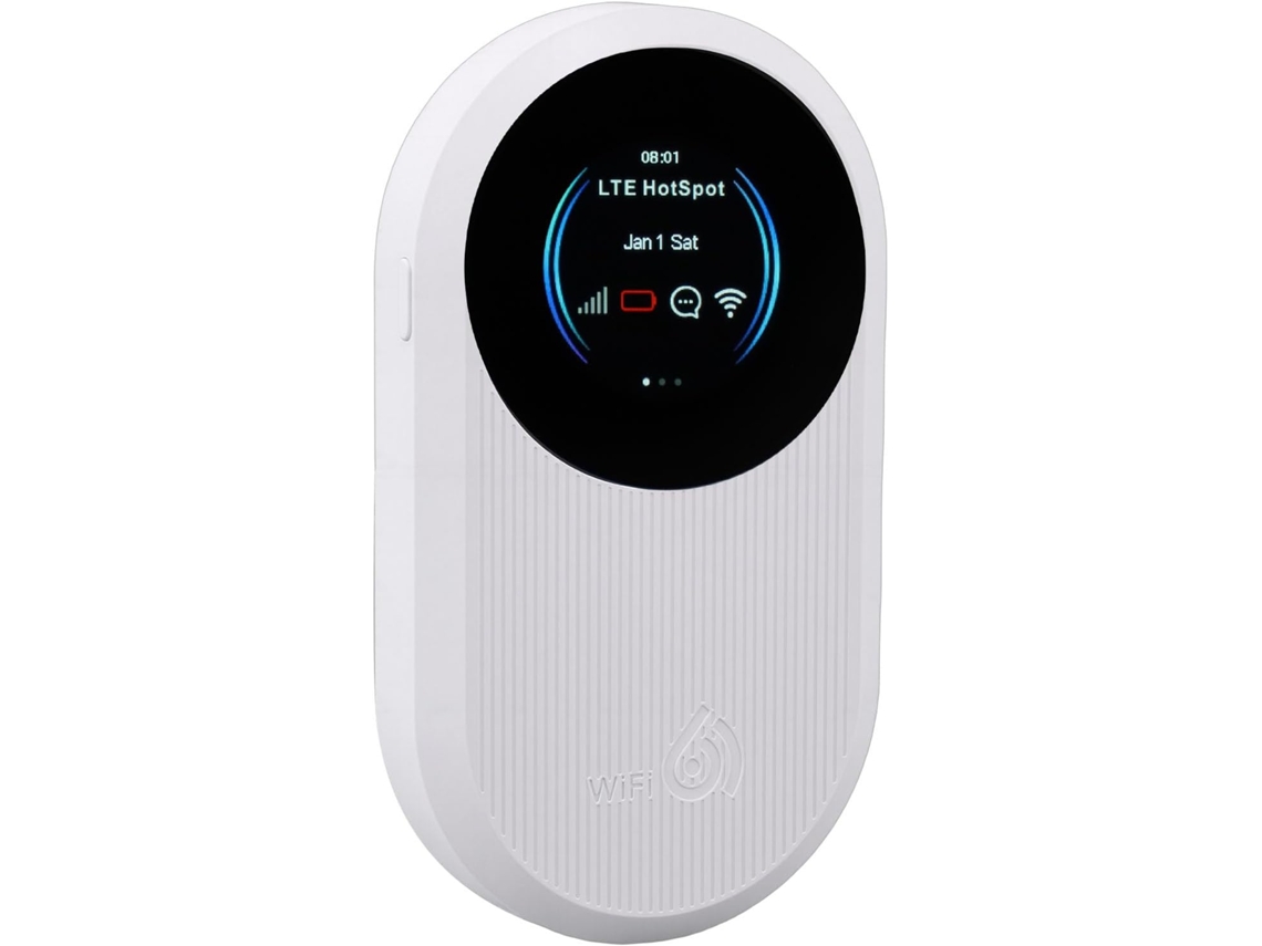 Roteador Hotspot Móvel 4g Lte Wifi 6 Portátil de 300 Mbps com Slot para SFUSHOS