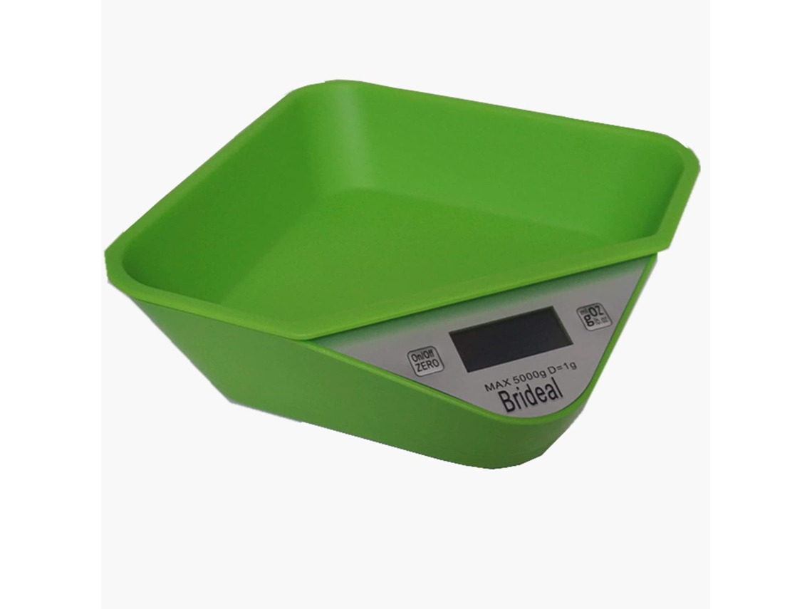 Balança De Cozinha Digital Multifuncional Eletrônica Para Alimentos Com Tigela Removível, Capacidade Máxima De 5 Kg . Aquaforge (11 Lb)