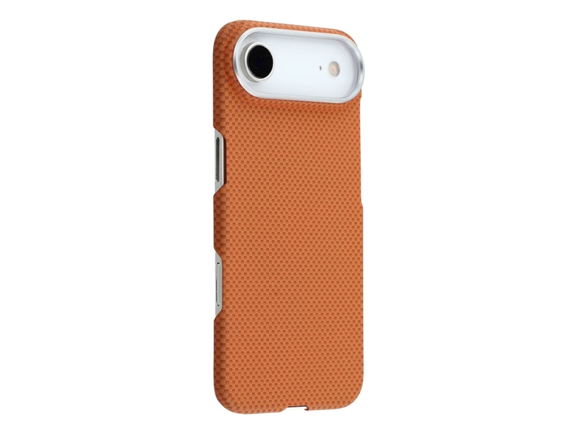 Capa Para Celular Para Iphone Air Magsafe Em Fibra De Carbono