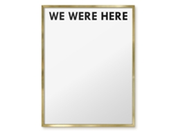 Magnetic Board For Wall We Were Here For The Bedroom Espelharte (60x80 Cm)