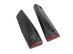 Capinha Protetora de Sinalizador de Viração para Scooter Elétrico 10 Polegadas (par)