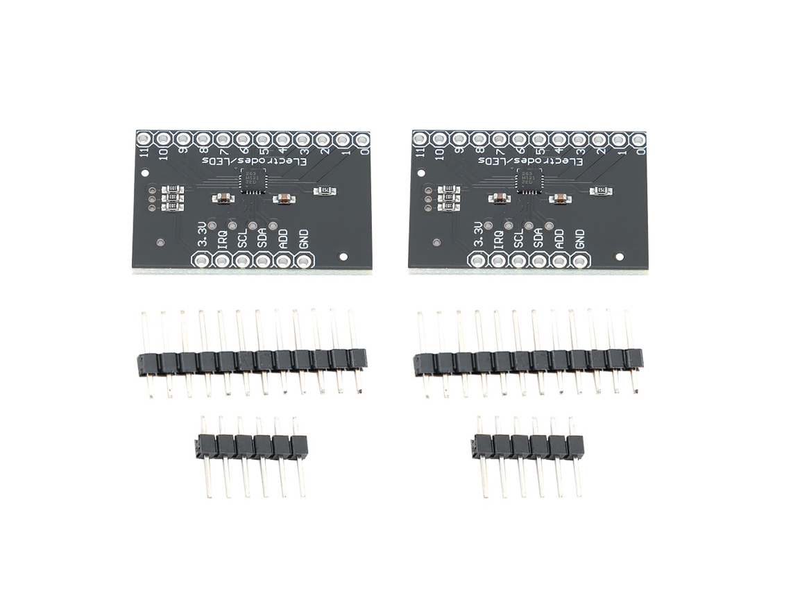 Sensor táctil capacitivo MPR121 módulo controlador de teclado I2C S/MARCA