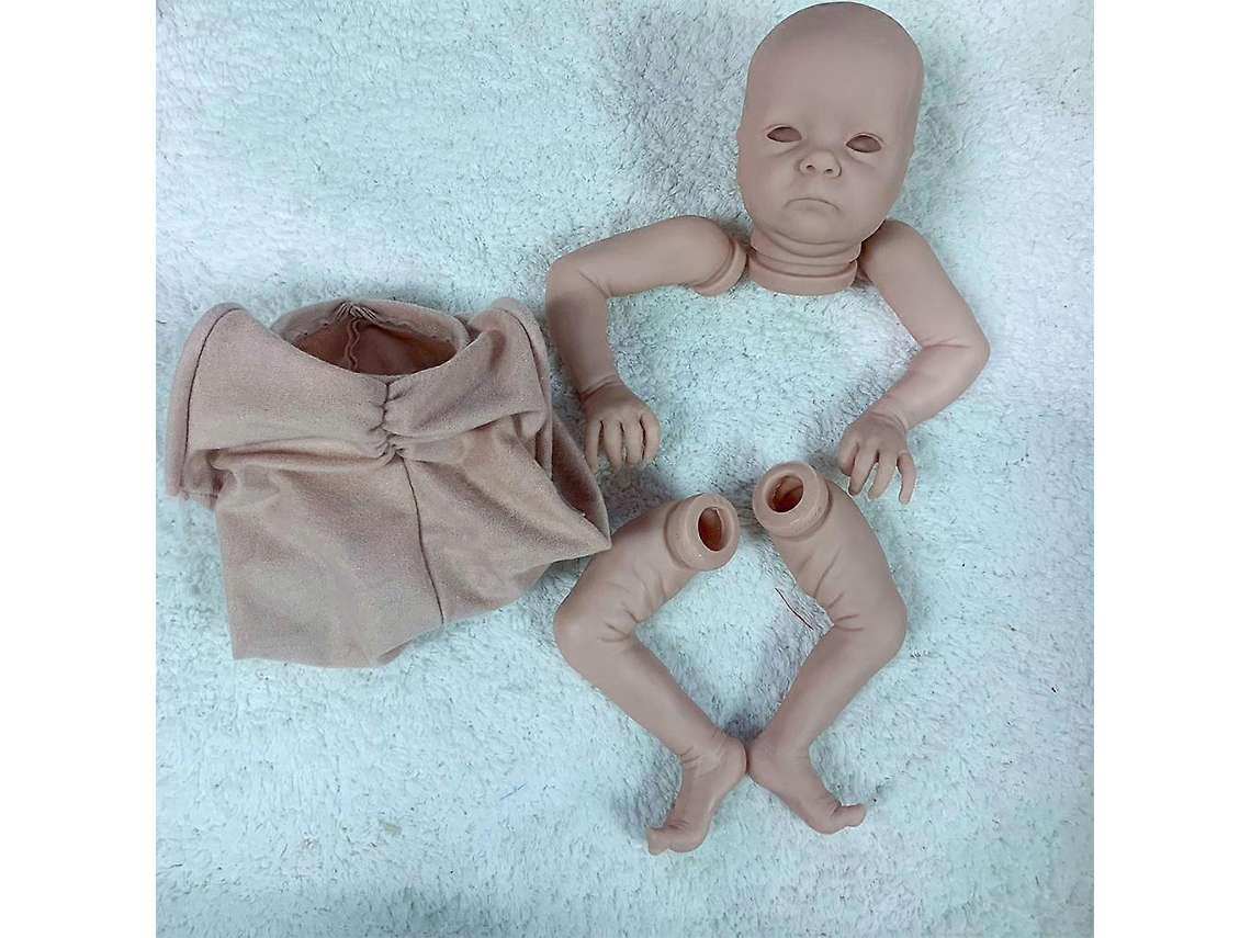 Kit De Boneca Reborn Realista Em Vinil Macio 18 Polegadas Para Personalizar