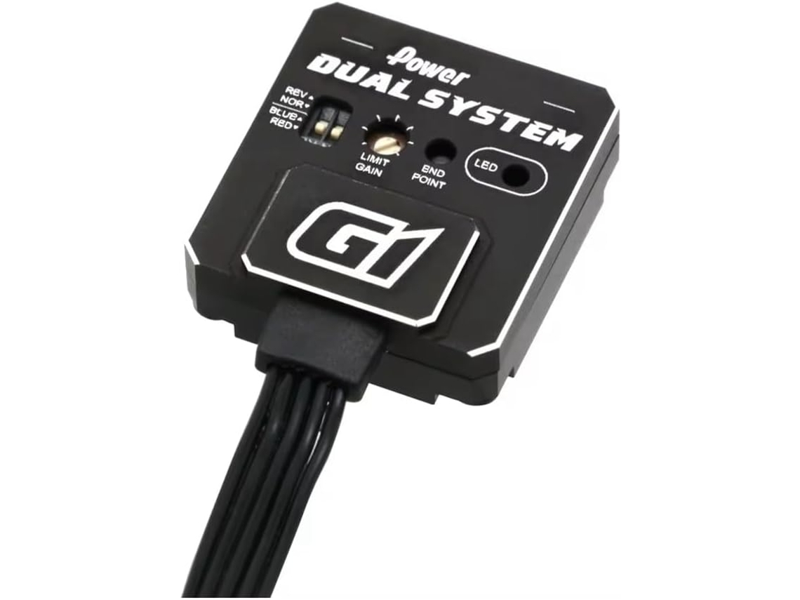 Carro Rc G1 com Sistema Giroscópico Duplo, Carcaça Metálica Cnc para Peças Rc, Montagem SFUSHOS