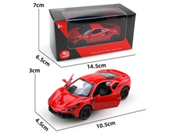 Miniatura de Carro em Metal Fundido, Escala 1/36, Brinquedo Infantil MDUG