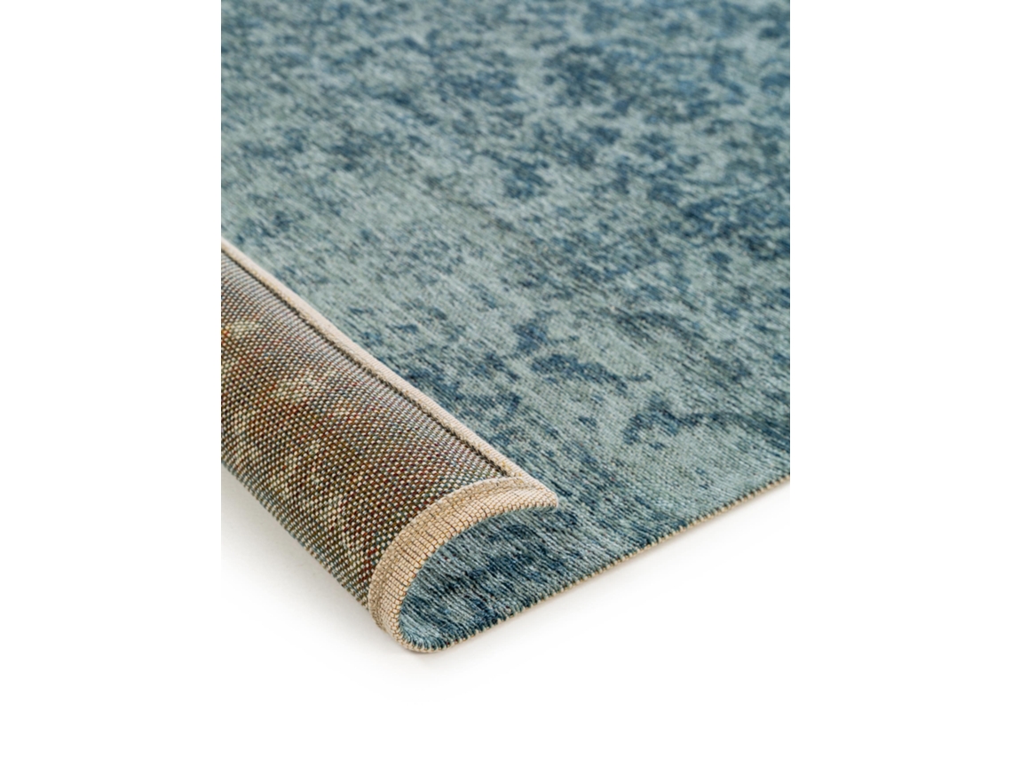 Tapete BENUTA Tosca (Algodão - Azul - 195 x 285 cm)