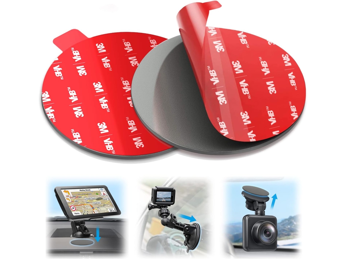 2 X Replacement Double Sided Adhesive Dashboard Mounting Tape For Dashboard Camera Gps Windshield Dashboard Mount