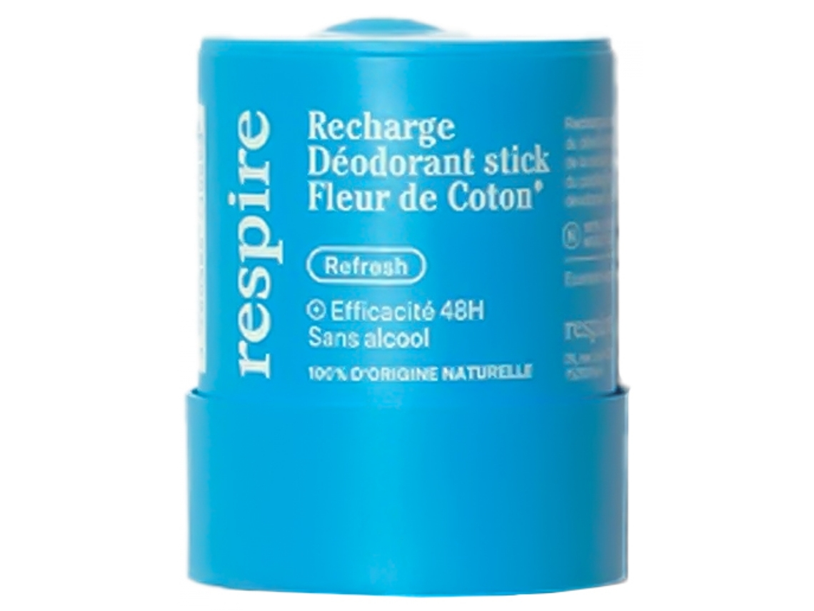 RESPIRE Desodorizante em Barra Fleur de Coton Bio Recarga 50 g