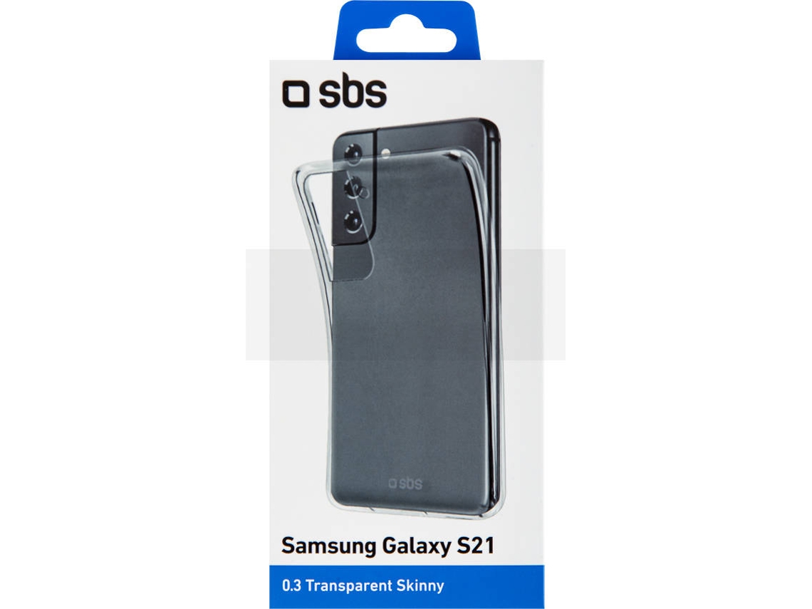 Capa para Samsung Galaxy S21 SBS Transparente