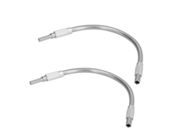 2 Peças De Eixo Flexível De Metal Com Cabo Hexagonal Para Furadeira Elétrica Extensão 300mm Conector De Broca Parafuso