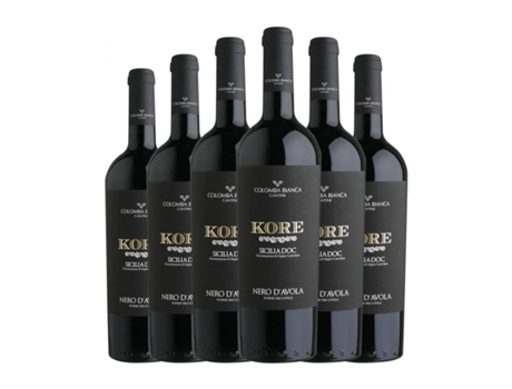 Vinho COLOMBA BIANCA Kore Nero d'Avola Sicilia (0.75 L - 6 Unidades)