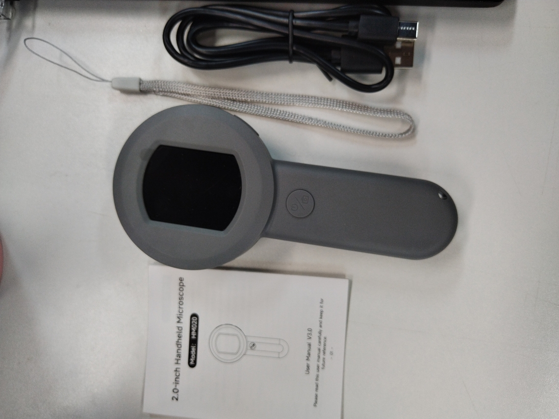 Lupa Digital Portátil Microscópio Digital Para Adultos