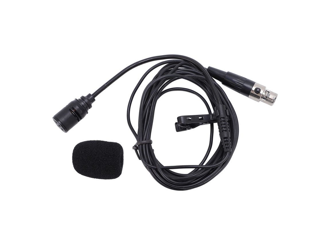 Microfone Lavalier EOOCOO com captação omnidirecional e phantom power