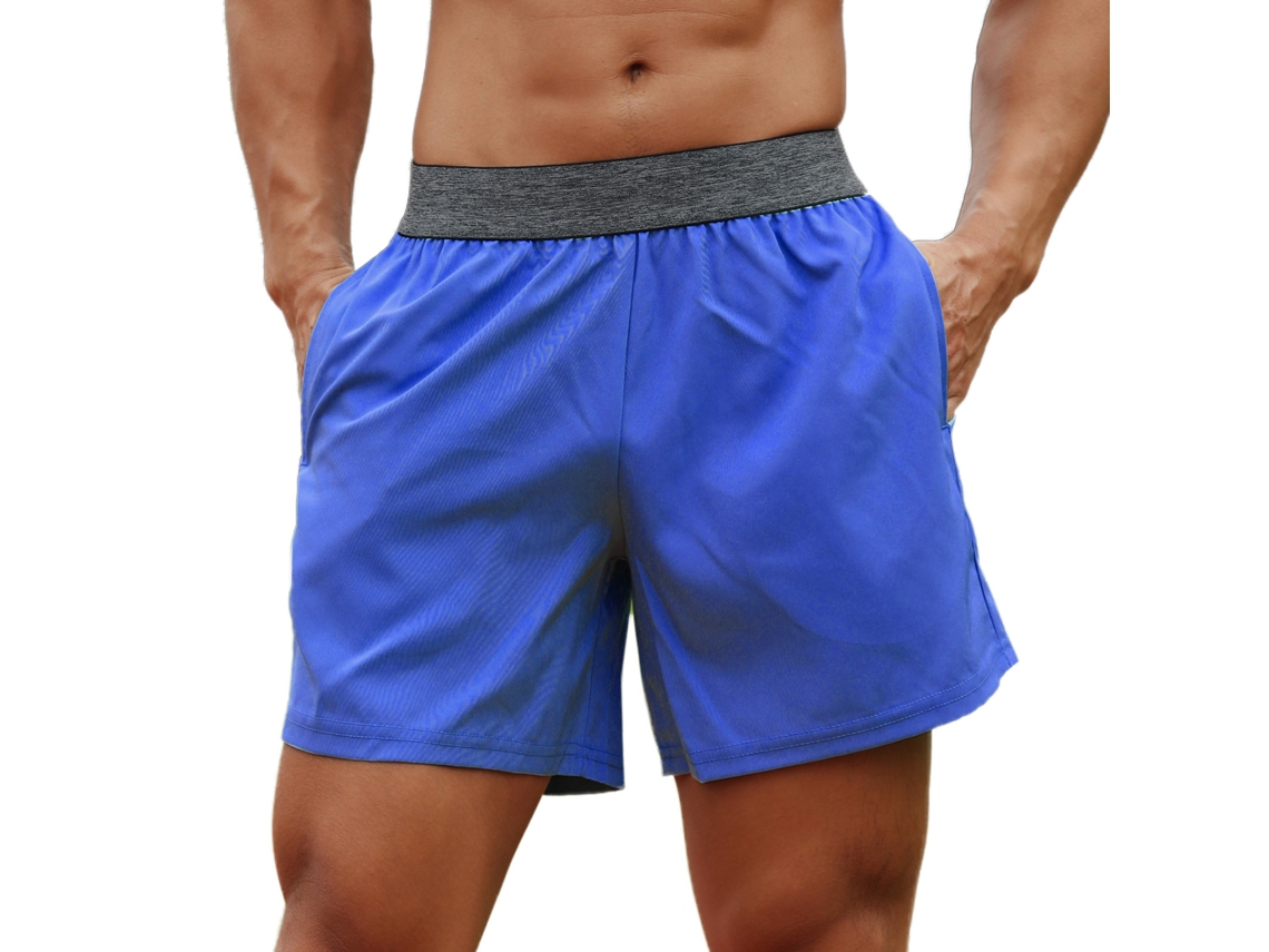 Shorts Esportivos Masculinos com Cintura Elástica S/MARCA