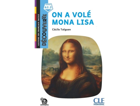 Livro On A Vole Mona Lisa de Cecile Talguen (Francês)
