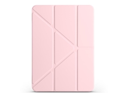 Capa Magnética Com Suporte Para Ipad Air 11 2024/2025, Rosa