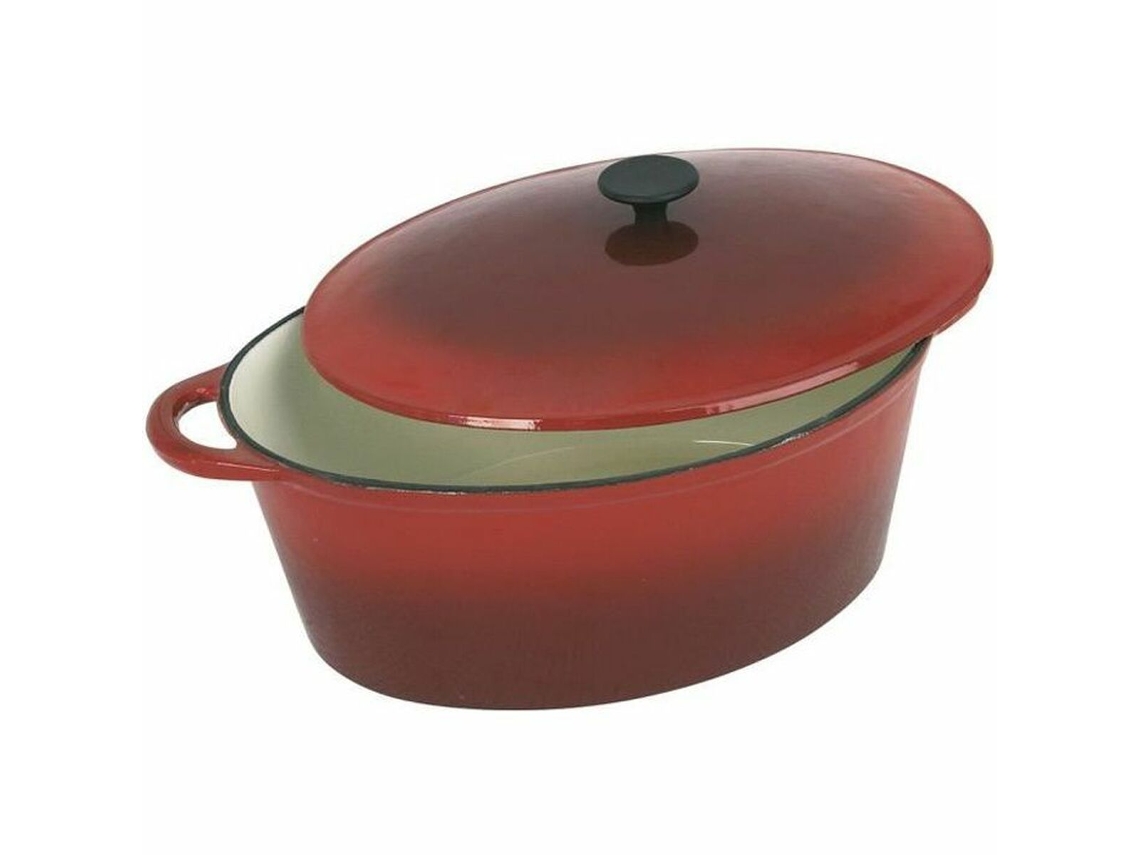 Tacho Crealys Vermelho 9 L Aço Esmaltado